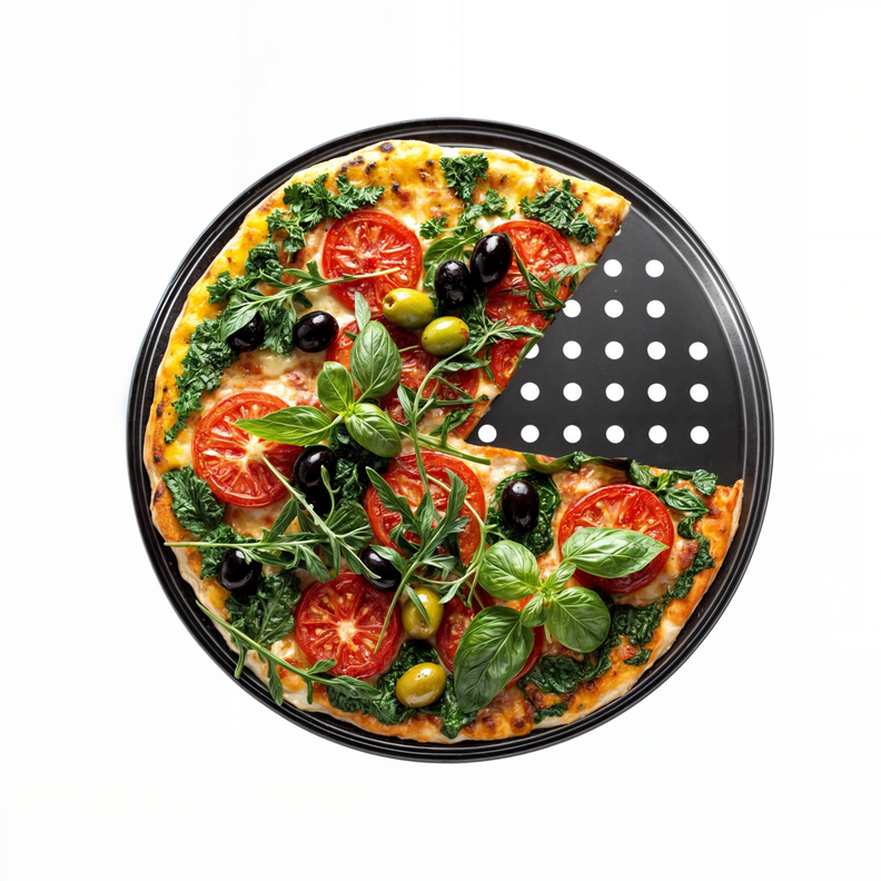 MOLDE PIZZA BANDEJA PIZZA PARA HORNO 30 CM -2