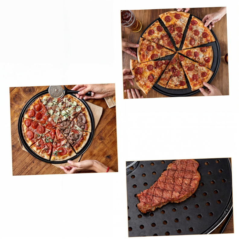 MOLDE PIZZA BANDEJA PIZZA PARA HORNO 30 CM -3