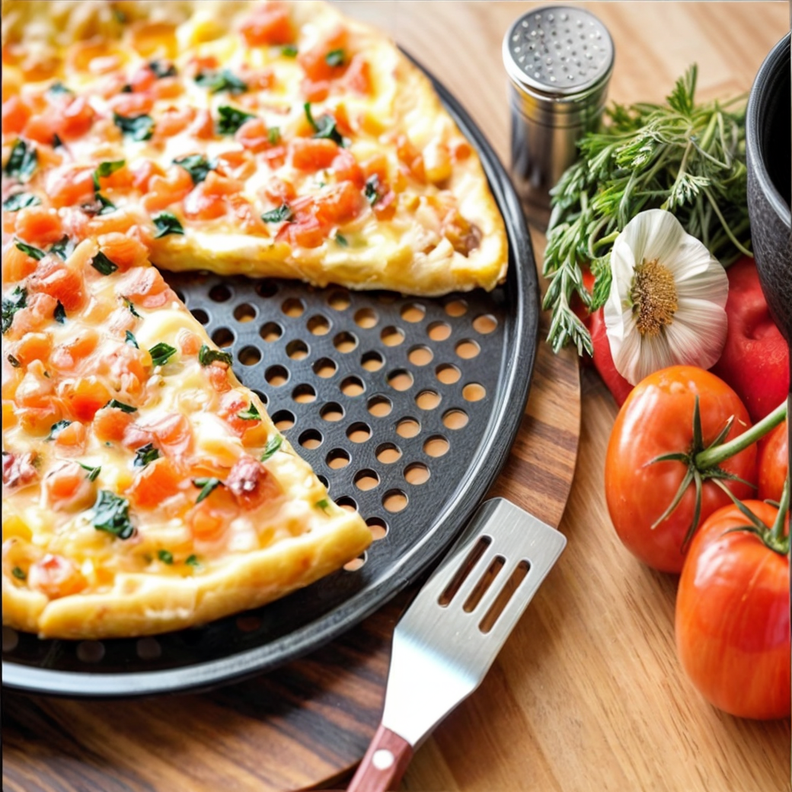 MOLDE PIZZA BANDEJA PIZZA PARA HORNO 30 CM -4
