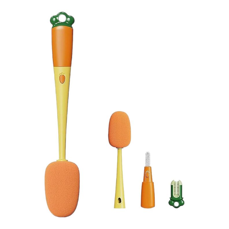 2 escobilla limpia vasos cepillo limpia botellas 3 en 1-5