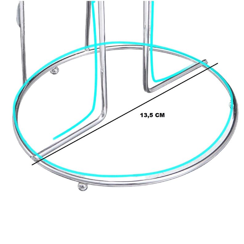 soporte toalla nova porta toalla nova metálico Taza de café-4