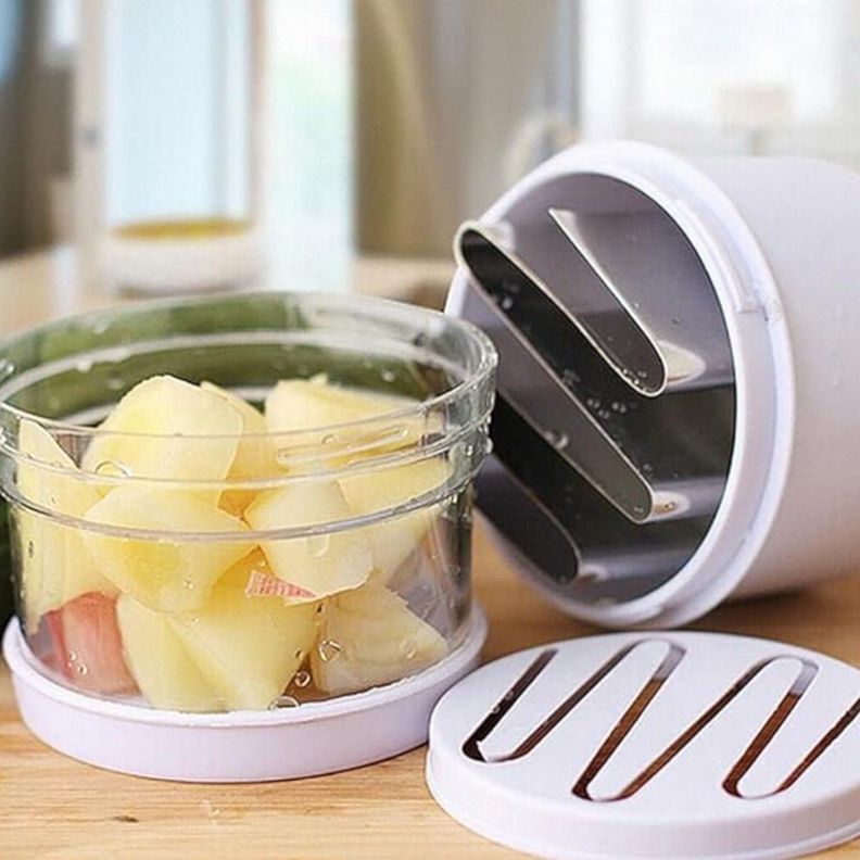 Picador de verduras manual cortador de cebolla chopper-4