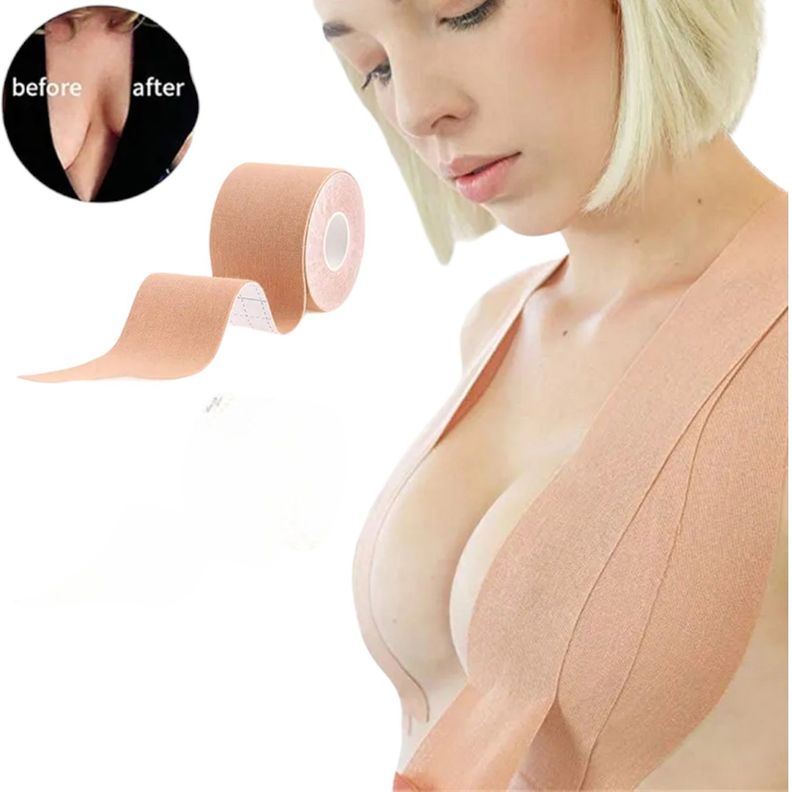 Cinta adhesiva levanta busto Boob tape-2