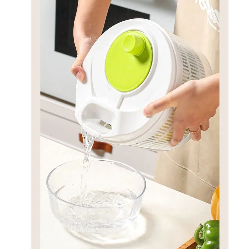 CENTRIFUGA DE VERDURAS SECADOR DE LECHUGA SECADOR DE VERDURAS 3LTS-5