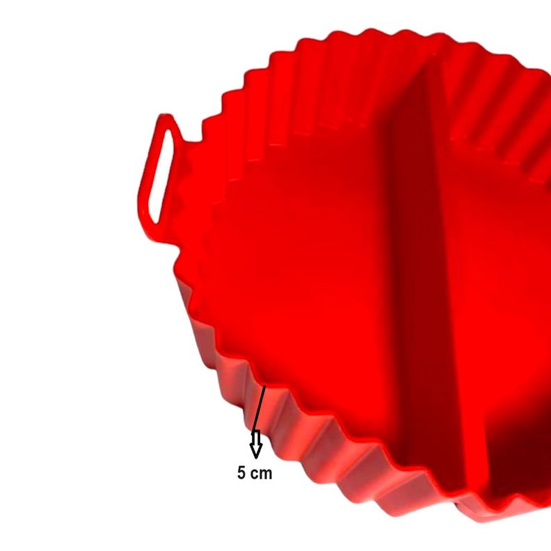 Forro silicona para airfryer freidora silicona con división-4