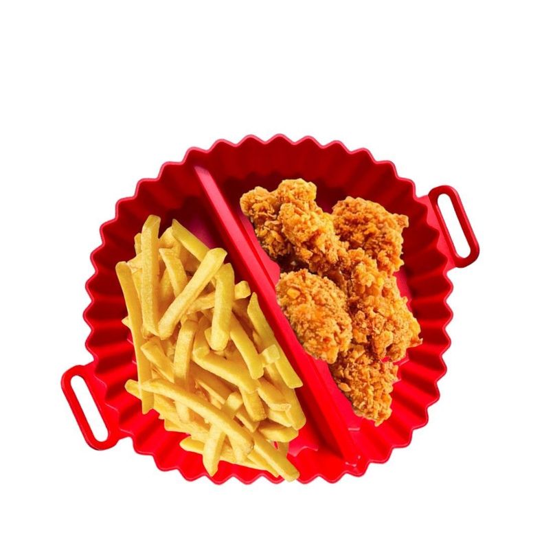 Forro silicona para airfryer freidora silicona con división-6