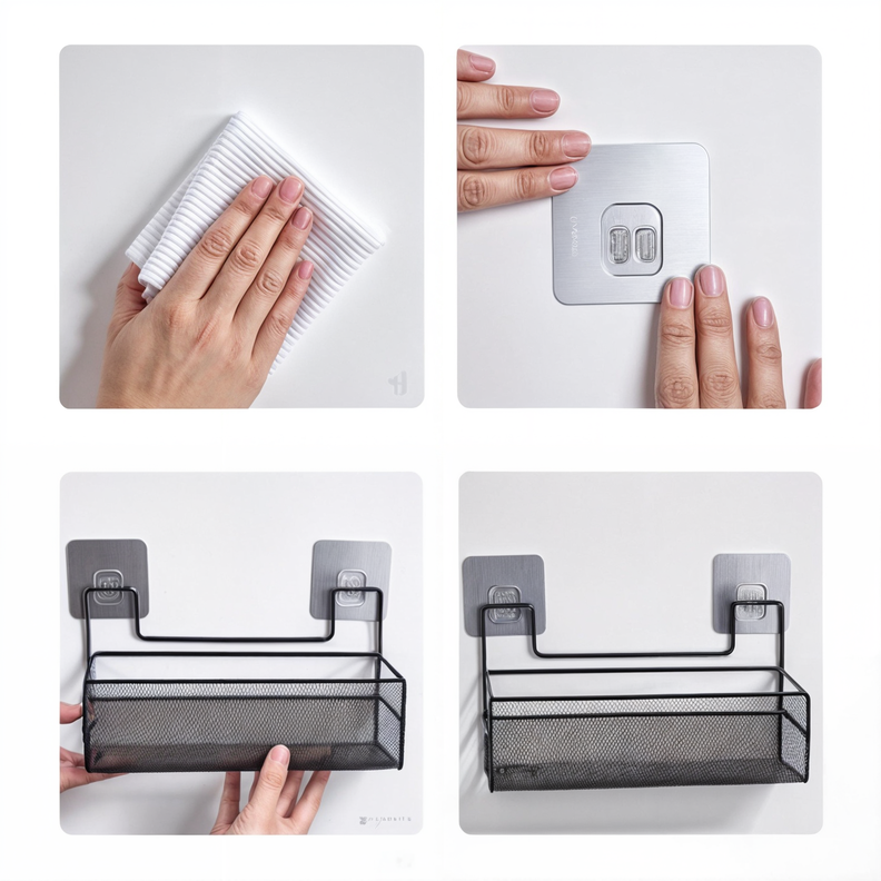 ORGANIZADOR DUCHA COCINA REPISA DUCHA ACCESORIOS BAÑO CESTA-2