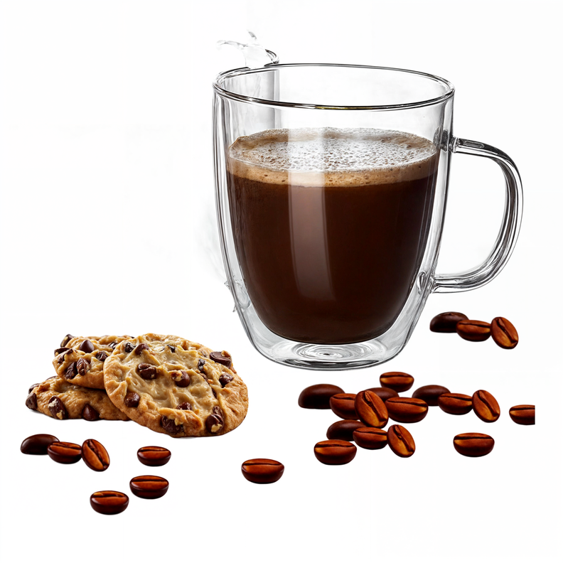TAZAS DOBLE VIDRIO TAZA CAFE ESPRESSO TAZA DOBLE FONDO 300ML-1
