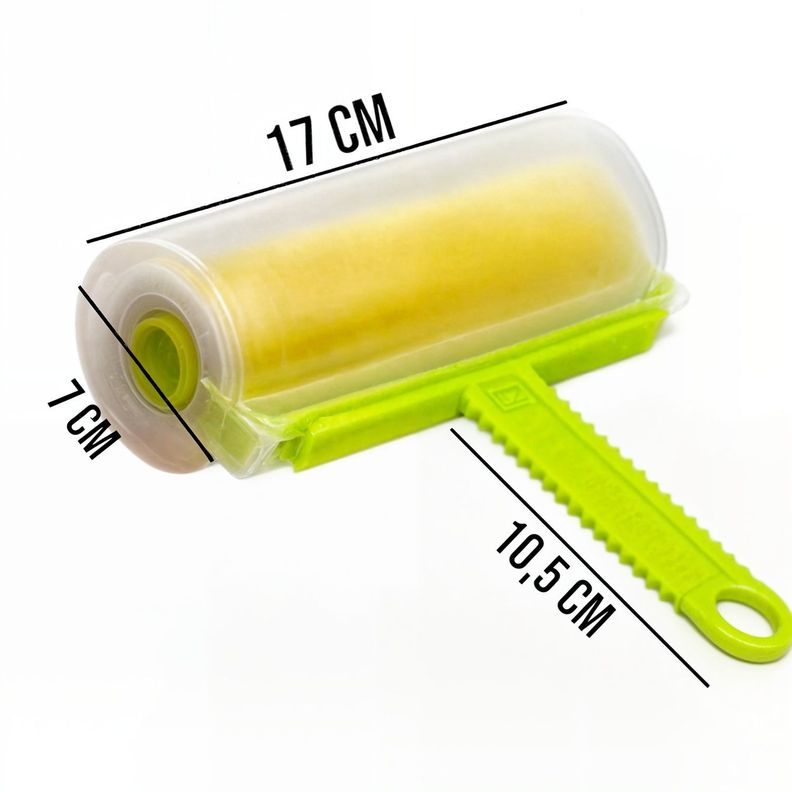 Rodillo quita pelusas saca pelos mascotas lavable silicona-1