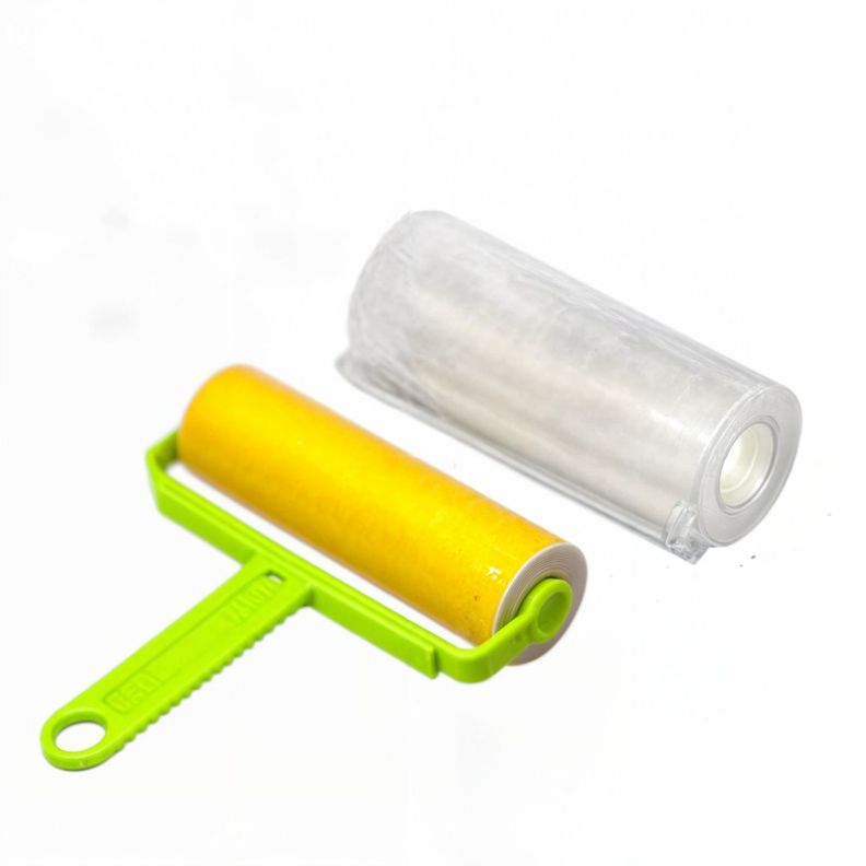 Rodillo quita pelusas saca pelos mascotas lavable silicona-5