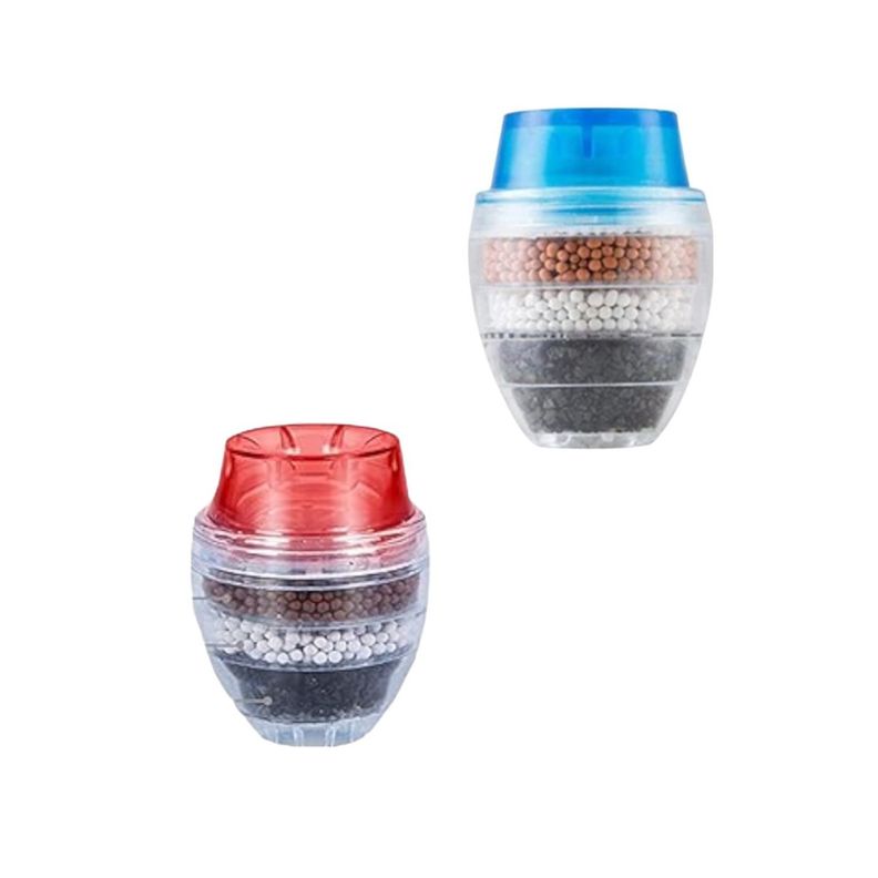2 filtro de agua para llave filtro anti sarro grifo purificador sencillo-0