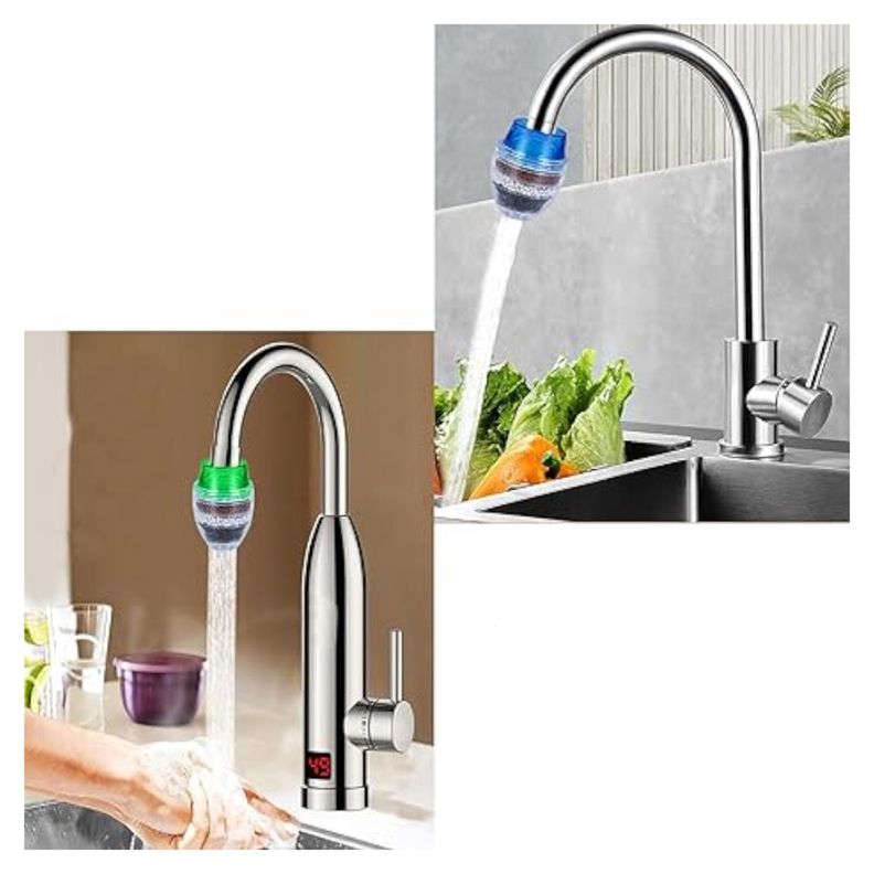2 filtro de agua para llave filtro anti sarro grifo purificador sencillo-3