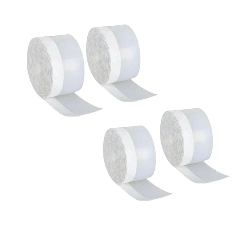 4 cinta aislante silicona para puertas ventanas ducha rollos cinta de aislar -0
