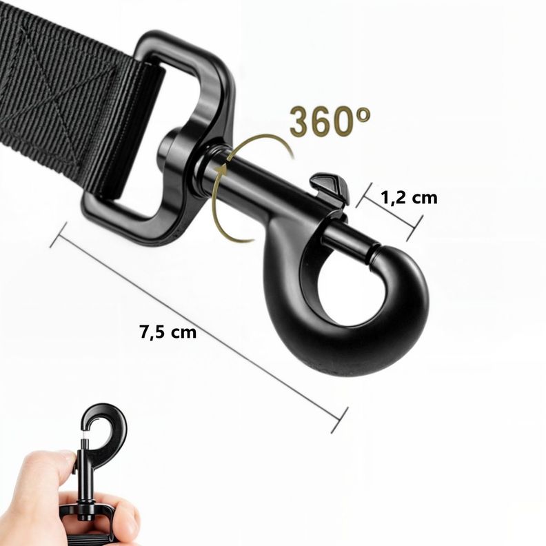 Correa perro correa flexi anti tirones resistente mascotas-6