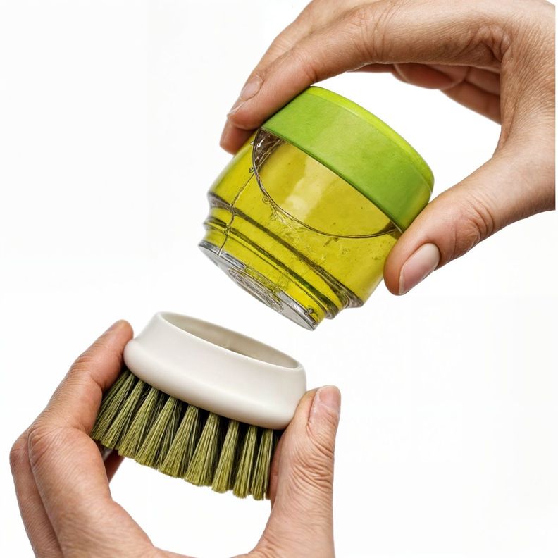 CEPILLO DISPENSADOR DE JABON LIQUIDO CEPILLO LIMPIEZA MULTIUSO-3