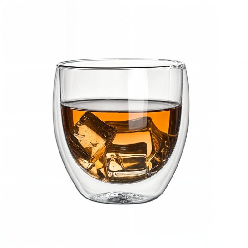 Vaso doble vidrio tazas doble vidrio doble pared 200 ml-1