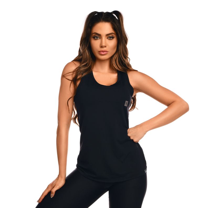 Polera Deportiva Sin Mangas Must Have -1