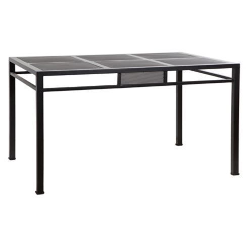 Comedor 6 cuadros mallas 6 sillas 1.40x90x77-1