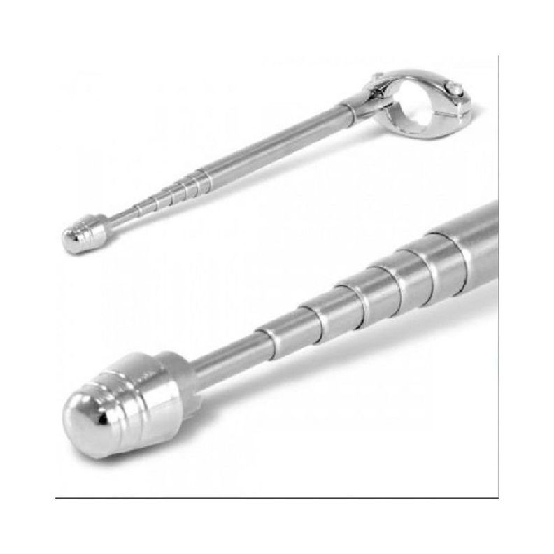 Antena Corta Hilo Curado Moto Retractil Cromada-4