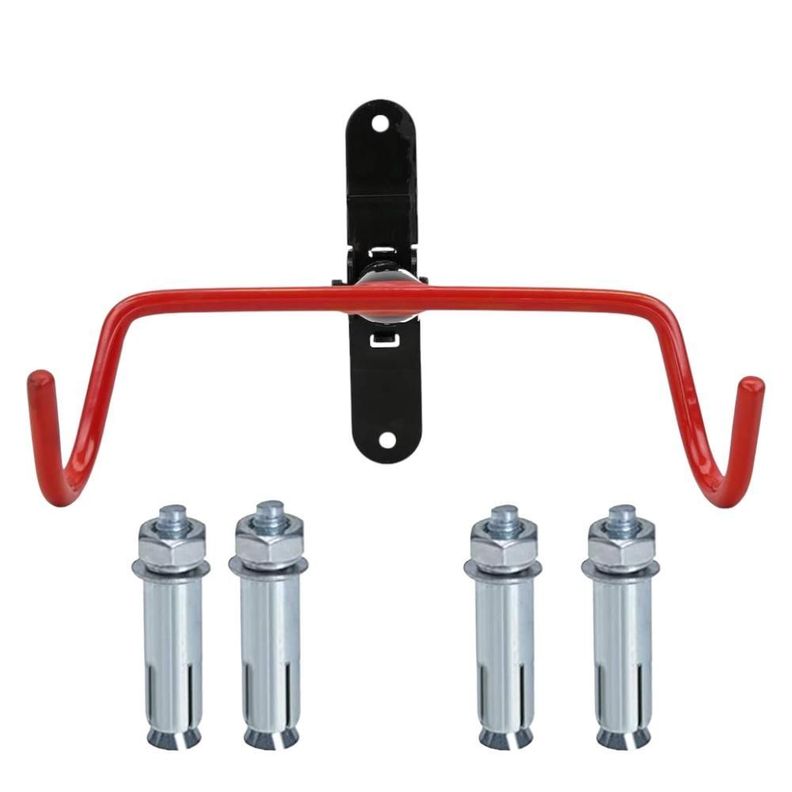 Soporte Bicicleta Pared Plegable Doble Gancho-2