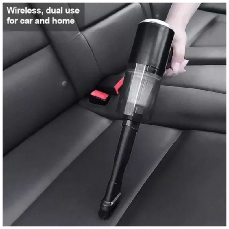 Aspiradora 120w Pistola Portátil Inalámbrica Auto Hogar USB-2