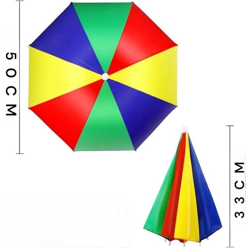 Sombrero Sombrilla Plegable X2 Uv Aire Libre -1