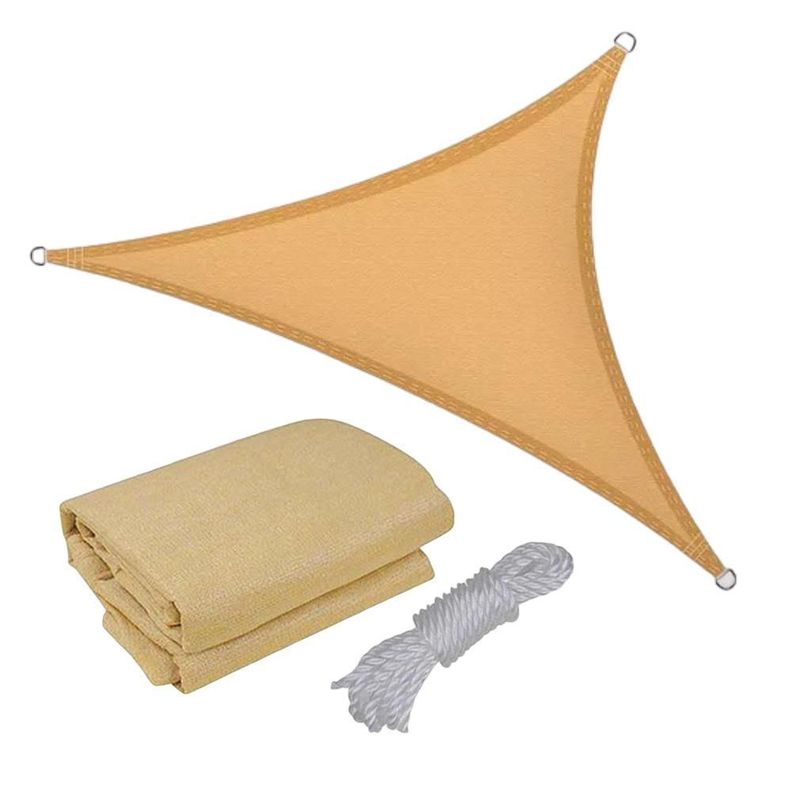 Toldo Vela Sombra Triangular 5x5x5m Filtro Uv-0