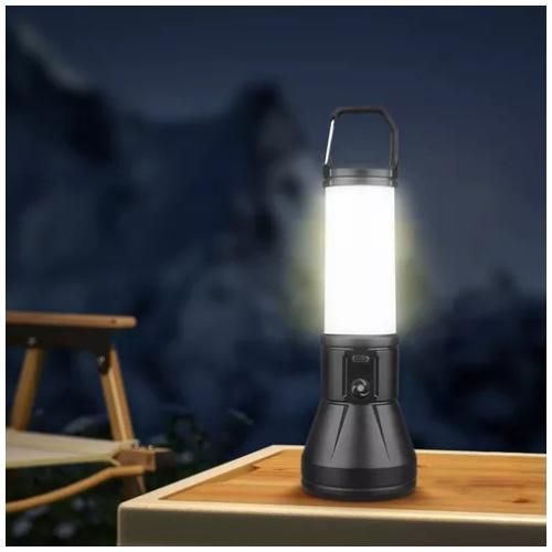 Linterna Led 1w Táctica Lámpara Recargable Usb Gancho-1
