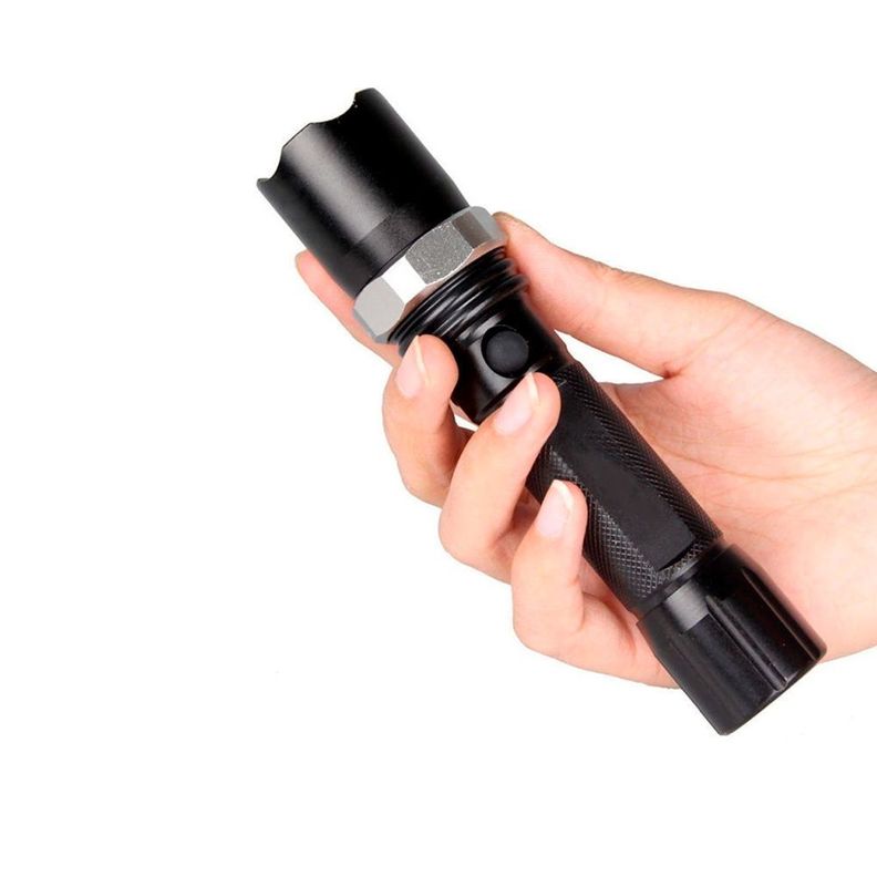 Linterna Led Swat Recargable Táctica Multifuncional Zoom-1