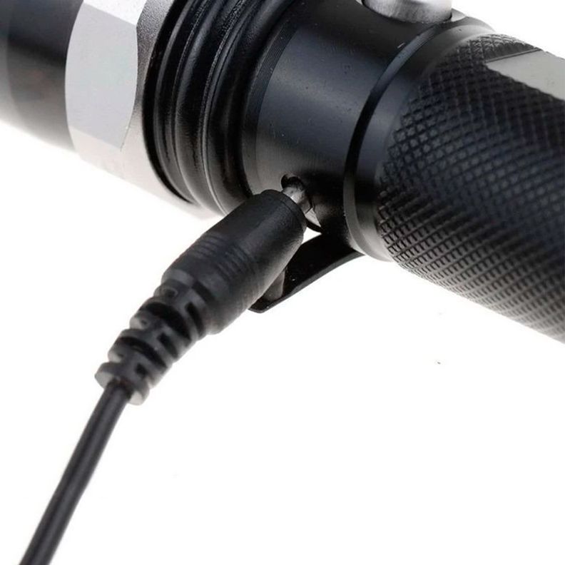 Linterna Led Swat Recargable Táctica Multifuncional Zoom-4