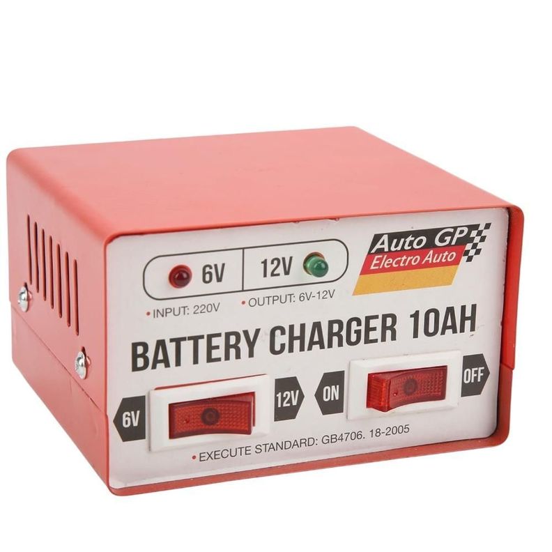 Cargador De Batería Automóvil Inteligente 6V-12V-0