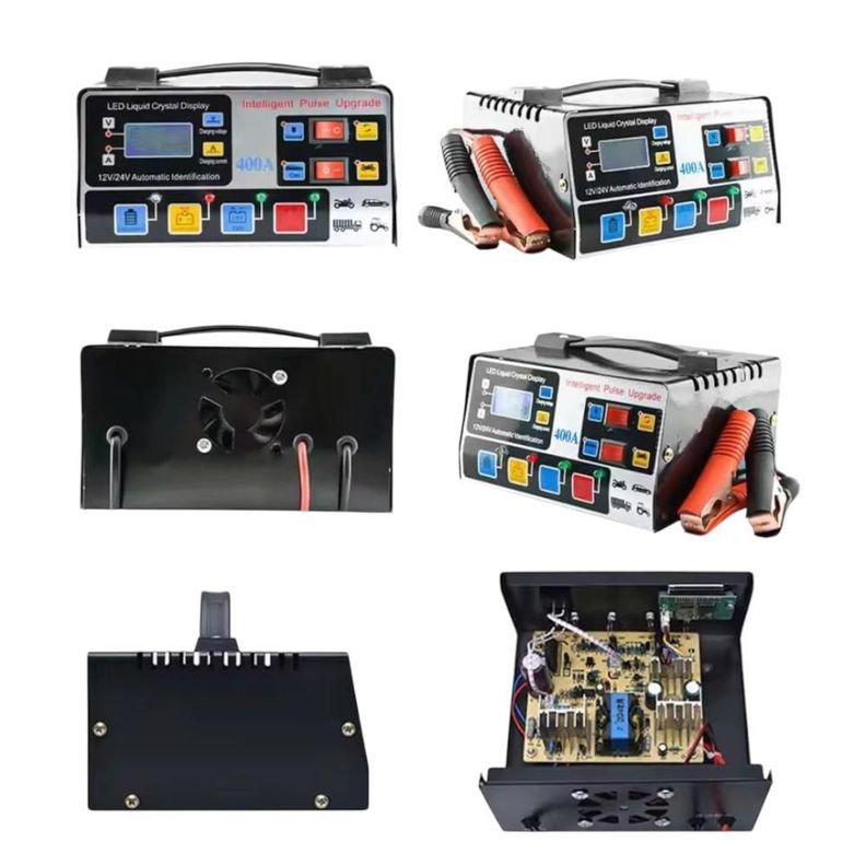 Cargador De Batería Automóvil Inteligente 12V - 24V-2