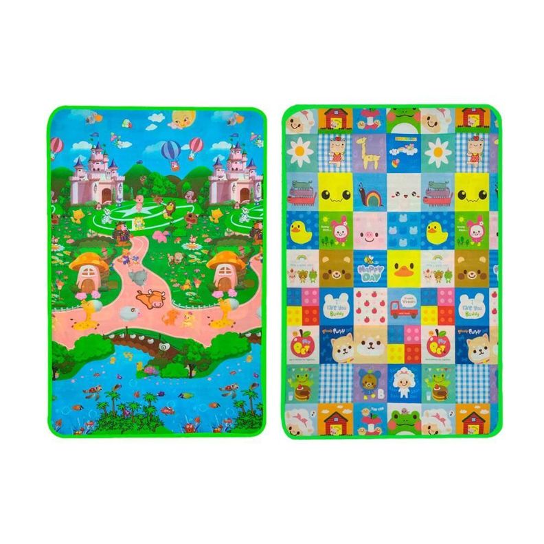 Alfombra Didáctica Antigolpes Reversible Bebé 9x12-0