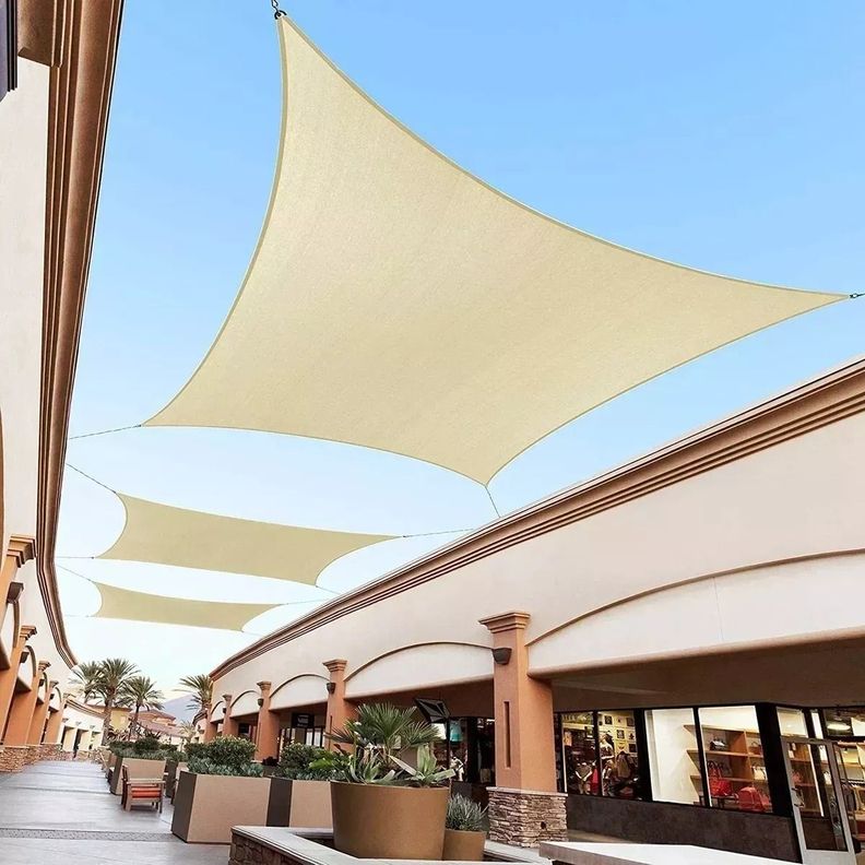 Toldo Vela Sombra Rectangular 3x4 Metros Filtro Uv-1