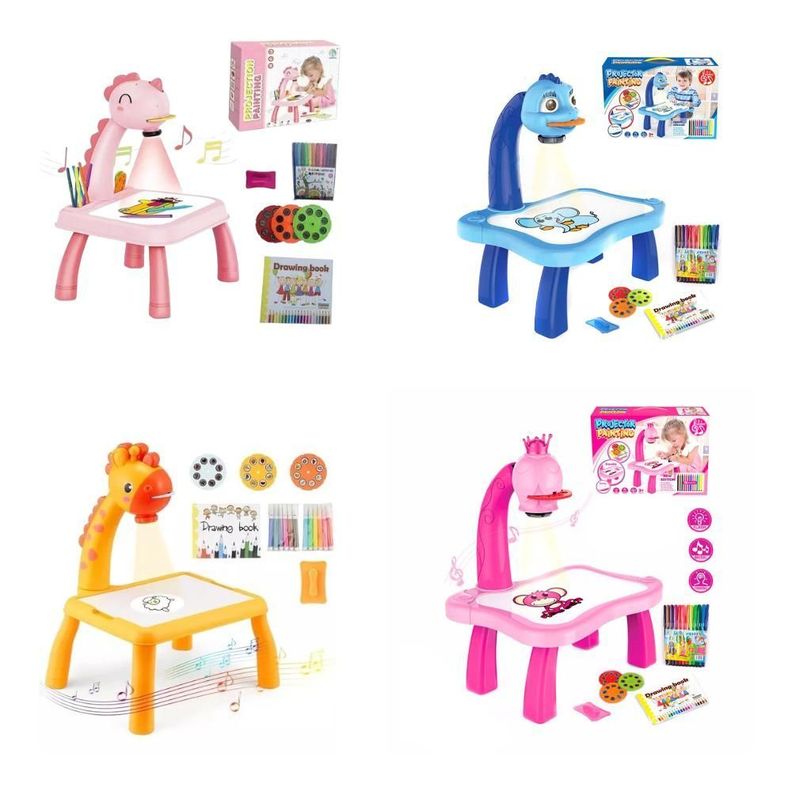 Mesa Proyector Led Didáctica De Dibujo Para Niños -1