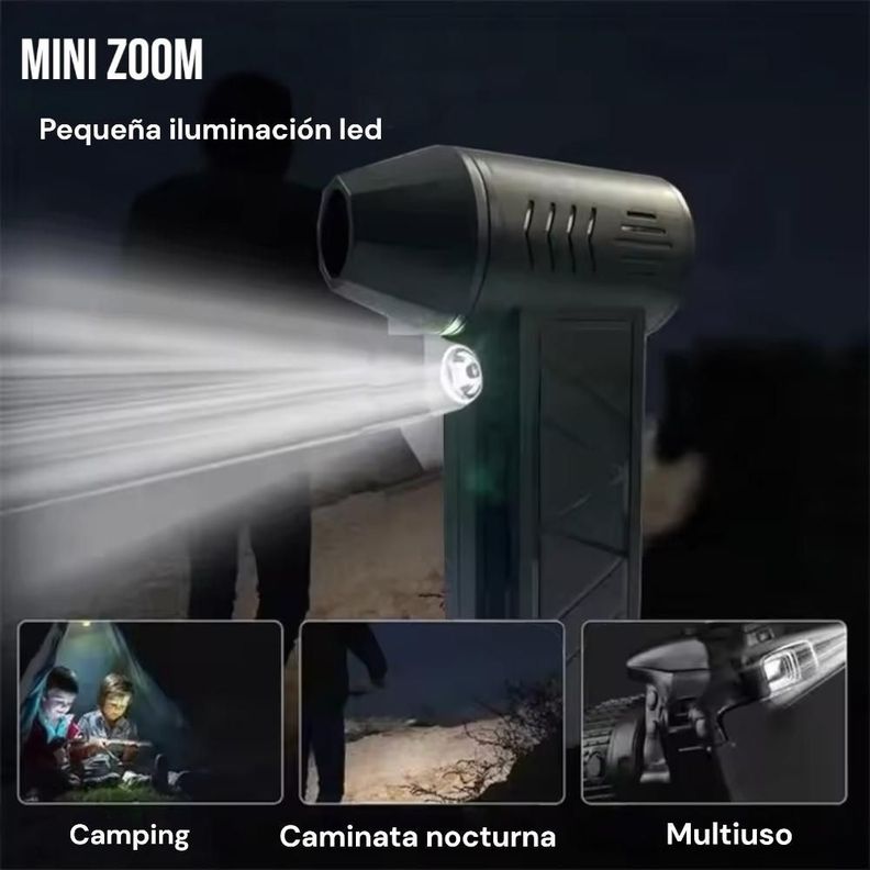 "Soplador Turbo Jet Inalámbrico Para Barberia - Peluqueria Y Todo Uso  -5
