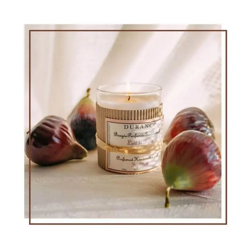 Vela Artesanal Perfumada 30grs Leche de Higo-1