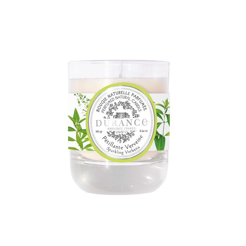 Vela natural perfumada Verbena espumosa 180 gr -0