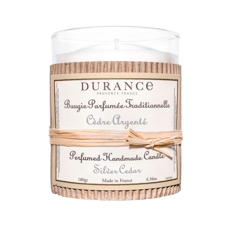 Vela Artesanal Perfumada 180 gr Cedro de Plata-0