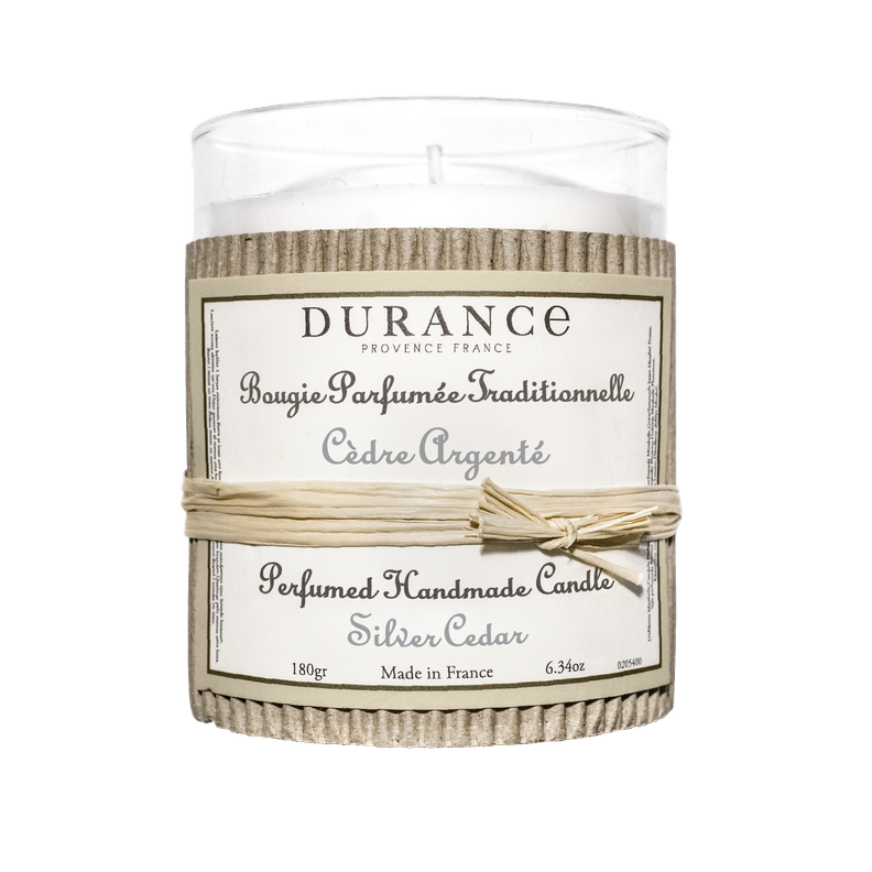 Vela Artesanal Perfumada 180 gr Cedro de Plata-1