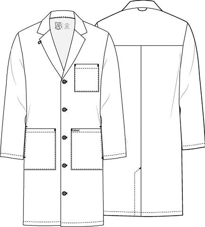 Uniforme Clínico Delantal Clinico de Hombre-4