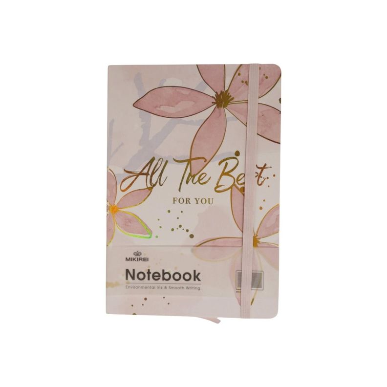 Cuaderno con flores chico 10.5 x 7.5 cm-4
