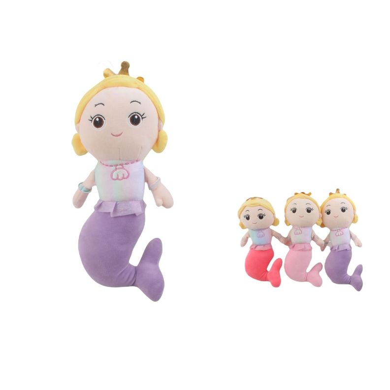 Peluche Sirenita 25Cm-0