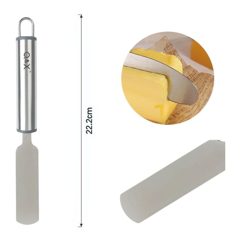 TXM29-77 Cuchillo para mantequilla de 4 pulgadas con mango ovalado 22.2X2.5CM-2