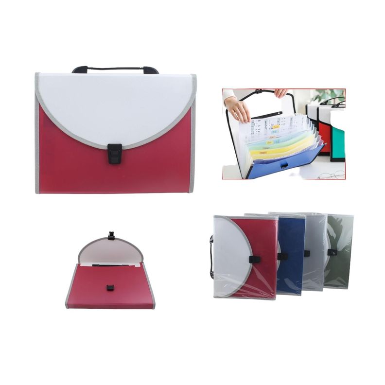 Dg-890 A4 Bolso Acorde¨®n 13 Compartimentos-0