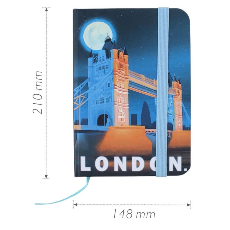 Cuaderno de Nota 14x21cm Modelo Paris/Roma-1