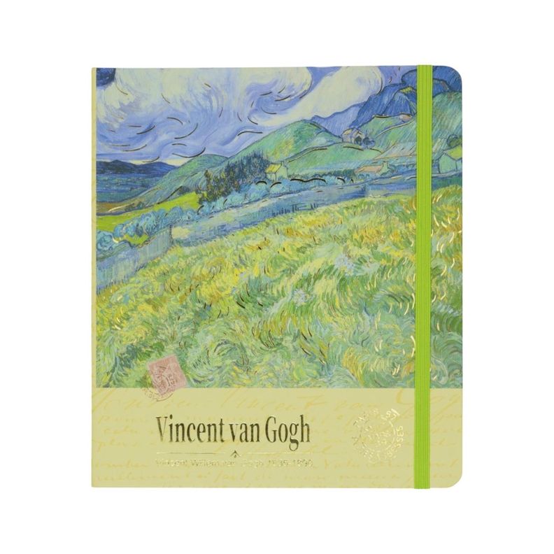Cuaderno Cuadrado al estilo Van Gogh-3