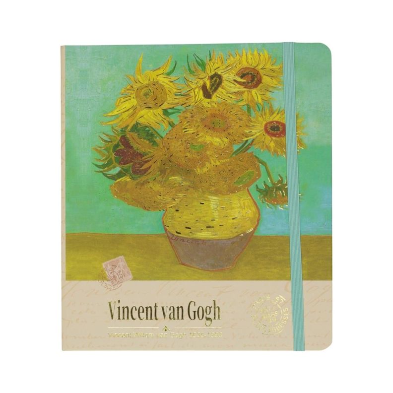 Cuaderno Cuadrado al estilo Van Gogh-4