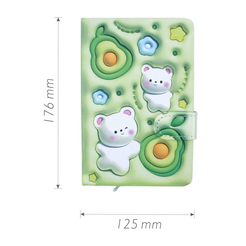 Cuaderno con diseño de frutas-1