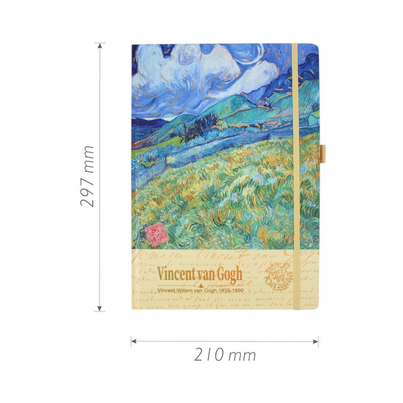 Cuaderno A4 estilo Van Gogh-1